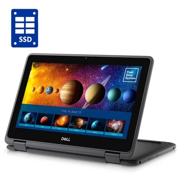 Нетбук-трансформер Dell Latitude 3190 2-in-1 / 11.6" (1366x768) TN Touch / Intel Pentium Silver N5000 (4 ядра по 1.1 - 2.7 GHz) / 4 GB DDR4 / 128 GB SSD / Intel UHD Graphics 605 / WebCam / Win 10 Pro б/у