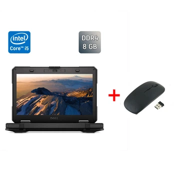 Защищенный ноутбук Dell Latitude 14 Rugged 5414 / 14" (1920x1080) IPS / Intel Core i5-6300U (2 (4) ядра по 2.4 - 3.0 GHz) / 8 GB DDR4 / 240 GB SSD / Intel HD Graphics 520 / WebCam / VGA / Windows 10 б/у + Подарок Беспроводная мышь / USB