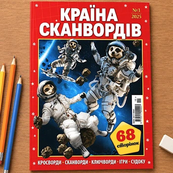Кроссворды Страна Сканвордов рус. язык №3/2025