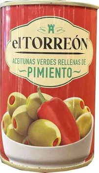 Оливки Eltorreon Pimiento 130 г (8410344533003)