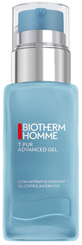 Крем-гель для обличчя для чоловіків Biotherm Homme T-Pur матуючий 50 мл (3614274771398)