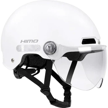 Шолом з візором HIMO Helmet E1 M/L 57-61см White