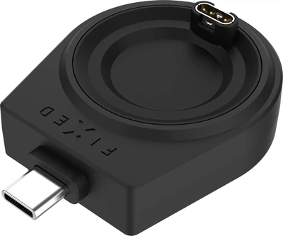 Adapter ładujący Fixed do smartwatch Garmin Black (FIXDW-GA-BK)