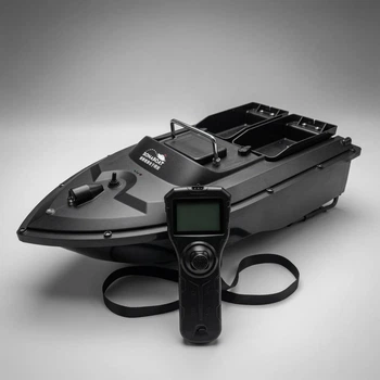 Короповий катер кораблик для риболовлі завезення підгодівлі Flytec з GPS на 100 точок 2 бункери | круїз-контроль автопілот | Батарея 5200 mAh | Кораблик для риболовлі