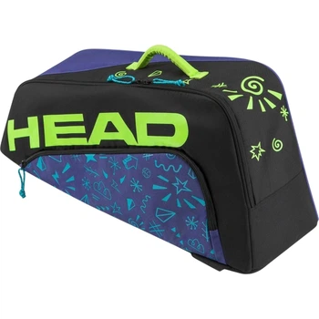 Сумка для тенісу дитяча Head JR TOUR RACKET BAG MONSTER 35L фіолетово-чорно-лаймова 260754