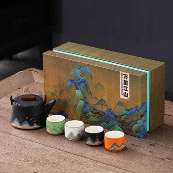 Чайный набор Imperial Tea Set в восточном стиле, сервиз 5 предметов