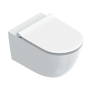 Унітаз підвісний Catalano Sfera 55х35 з кришкою Soft close white glossy (0511550001_0551200001_9056060000)