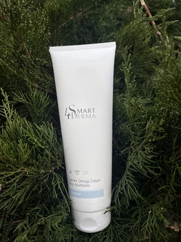 Крем для лица с церамидами Smart4derma Barrier Omega Cream Rich Multifeels для сухой и обезвоженой кожи 230мл