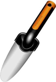 Садовый совок нержавеющая сталь для рассады 334 мм оранжевый Fiskars FK-2841