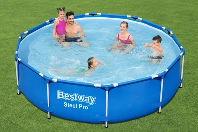 Бассейн каркасный 305х76 см объем 4678 л для дачи Bestway FK-0253