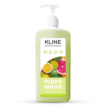 Жидкое мыло с ароматом цитруса 1л KLINE