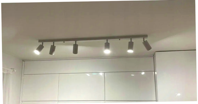 Потолочный светильник 6xGU10 12 Вт для дома белый Smart LED HM-0288
