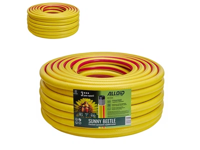 Шланг армований 3-х шаровий Alloid Sunny Beetle 1" 50м