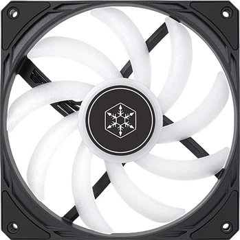 Zestaw do chłodzenia SilverStone Air Slimmer 140 ARGB Czarny (4710679817019)