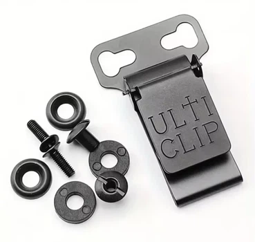 Сталева кліпса UltiClip для прихованого носіння кобур та піхов ножів
