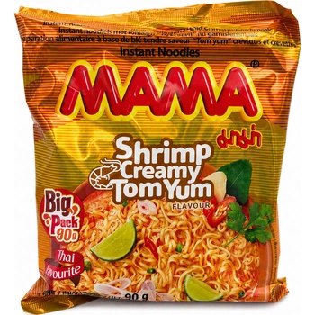 Лапша быстрого приготовления Mama Сливочный Том Ям 90г