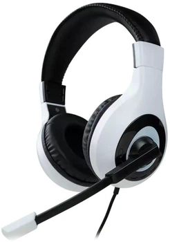 Słuchawki Nacon Wired Stereo Headset V1 do PS4/PS5 White (3665962006933)