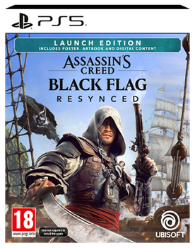 Игра Sony PlayStation 5 Assassin's Creed Black Flag Resynced Launch Edition Английская Версия