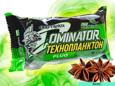 Технопланктон CARPTRONIK (Prof Montazh) Анис DOMINATOR FLUORO 2×90 г