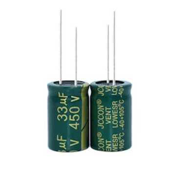 Конденсатор CD110 33uF 450V 16*25 105C [Low ESR] - 740544
