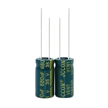 Конденсатор CD110 680uF 35V 10*20 105C [Low ESR] - 740498