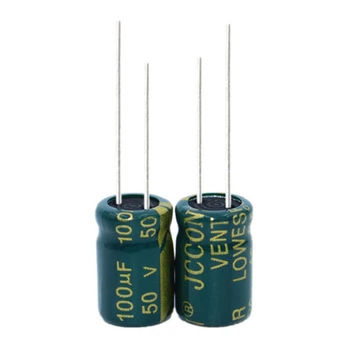 Конденсатор CD110 100uF 50V 8*12 105C [Low ESR] - 740486