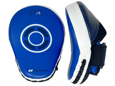 Лапи RIVAL Fitness Plus Punch Mitts один розмір синій/білий (5976)