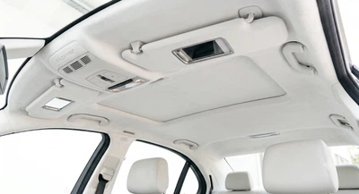 Алькантара самоклеющаяся для салона авто белая 30Х150 см Loafen