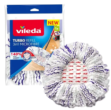 Насадка для швабры микрофибра для пола 1 шт Vileda