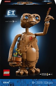 Zestaw klocków LEGO Ideas E.T. the Extra-Terrestrial 1226 elementów (21370)