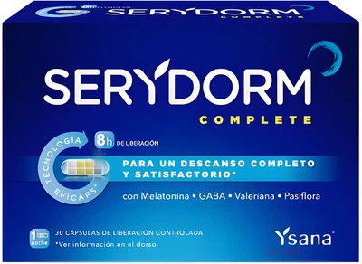 Suplement diety Ysana Serydorm Complete 30 kapsułek (8436542624787)