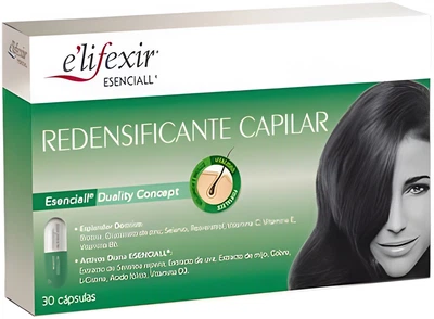 Suplement zagęszczający włosy Phergal E'lifexir Essential Hair Redensifier 30 kapsułek (8429449081845)