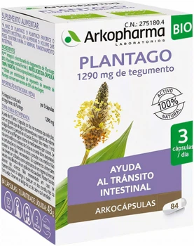 Suplement diety Arkopharma Arkocapsulas Plantago Babka dla ukladu trawiennego 84 kapsulki (8470002751804)