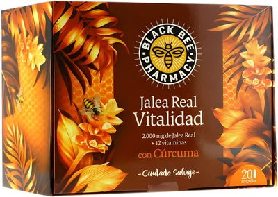 Suplement diety Black Bee Vitalidad 20 ampułek (3175681249431)