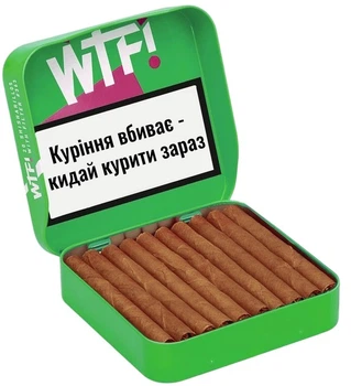 Сигариллы (мини-сигары) WTF MIAMI МА" 20 шт (4052426033298)