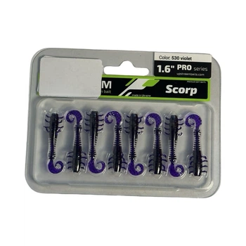 Силикон UPSTREAM Scorp 1.6" (8шт.) #530 violet ,SCO1.6_530