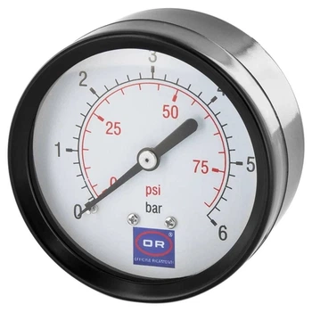 Манометр аксіальний Officine Rigamonti 1/4" 10 бар 63мм (0240.010)