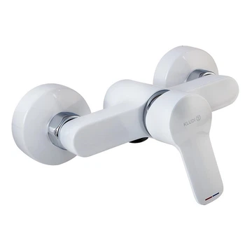 Смеситель для душа Kludi Pure&Easy однорычажный, белый (378419165)