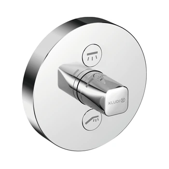 Смеситель для душа Kludi Push термостатический, хром (387120538)