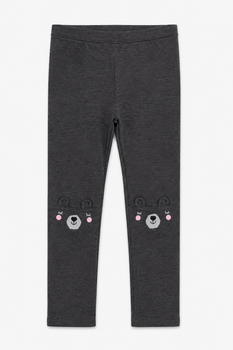 Щільні легінси OldNavy для дівчинки 104-110 см (4-5 років) Темно-сірі