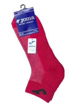 Короткие носки Joma ANKLE красные укрепленная вязка 39-42