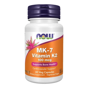 MK-7 Вітамін K-2 Now Foods (MK-7 Vitamin K-2) 100 мкг 60 капсул