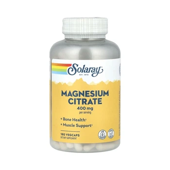 Цитрат магния Solaray (Magnesium Citrate) 400 мг 180 капсул