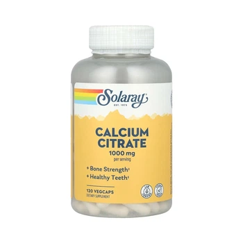 Цитрат кальцію Calcium Citrate 1000 мг Solaray 120 капсул