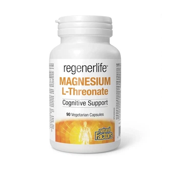 Магній Л-треонат Magnesium L-Threonate 667 мг Natural Factors, 90 капсул