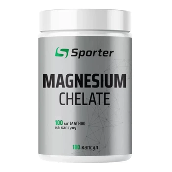 Магний хелат Magnesium Chelate Sporter, 180 капсул