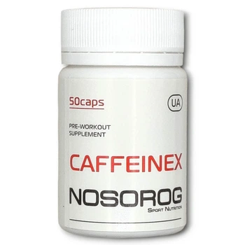 Кофеїн Caffeine Nosorog 50 капсул