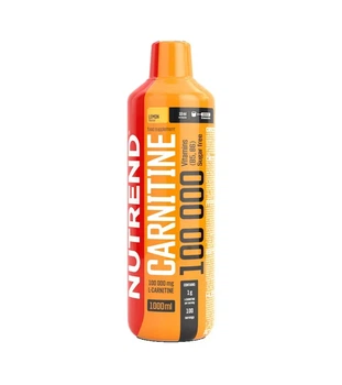 Жироспалювач карнітин Carnitine 100000 Nutrend Лимон 1 л