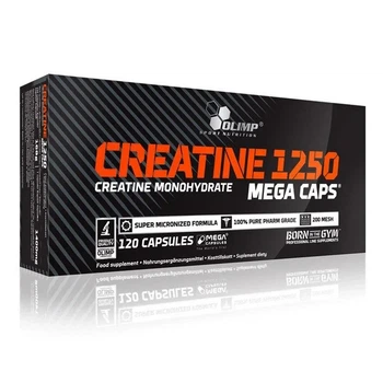 Креатин Creatine Mega Caps 1250, Olimp, 120 капсул