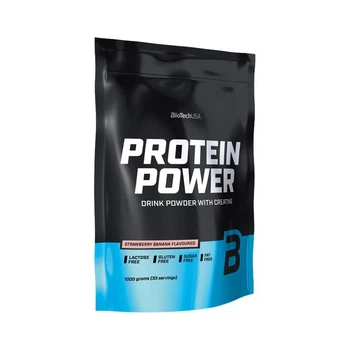 Протеїн Protein Power BioTech, полуниця-банан, 1 кг